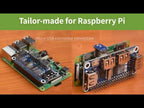 Waveshare 4 Port USB HUB HAT for Raspberry Pi - YouTube Video