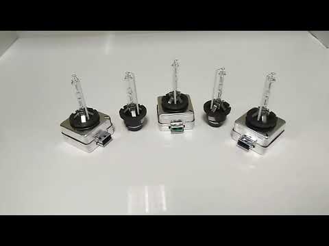 2 PCS D3R 6000K Car HID Xenon Bulb Kit Headlight - YouTube Video