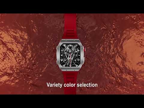 AK55 1.91 inch IP67 Waterproof Color Screen Smart Watch,Support Heart Rate / Blood Pressure / Blood Oxygen Monitoring(Black) - YouTube Video