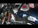 Rhinowalk MTR001B Outdoor Riding Motorcycle Fuel Tank Double-side Storage Hanging Bags(Black) - YouTube Video