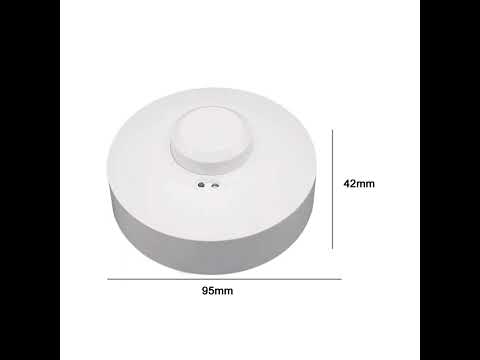 220V Body Sensor Microwave Sensor Switch For Moving Objects - YouTube Video