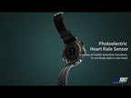 LOKMAT ATTACK Pro 1.39 inch BT5.1 Smart Sport Watch, Support Bluetooth Call / Sleep / Heart Rate / Blood Pressure Health Monitor(Black Green) - YouTube Video