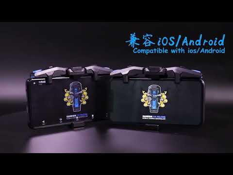 GameSir F4 Foldable Eagle Wing Shaped Physical Direct Connect Capacitor Gamepad Compatible with IOS & Android System Devices - YouTube Video