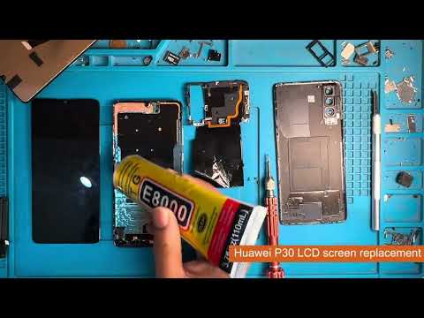 TFT Material LCD Screen and Digitizer Full Assembly (Not Supporting Fingerprint Identification) for Huawei P30 - YouTube Video