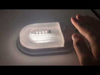 D4348 10-24V 3-3.5W 4000-4500K 280LM RV Yacht 24 PCS LED Lamps Dome Light Ceiling Lamp, with Independent Switch Control - YouTube Video