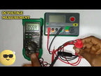 DUOYI DY30-1 Car Digital Insulation Resistance Tester Meter - YouTube Video