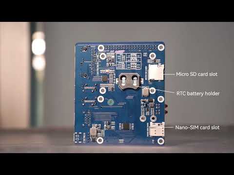 Waveshare Dual Gigabit Ethernet 5G/4G Computer Box with Cooling Fan for Raspberry Pi CM4(EU Plug) - YouTube Video
