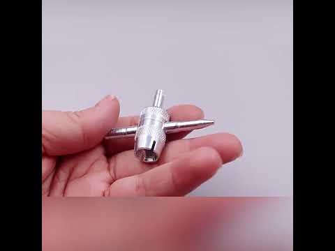 4 in 1 Remover Tool + 6 Car Trunk Motorcycles Tire Valve - YouTube Video