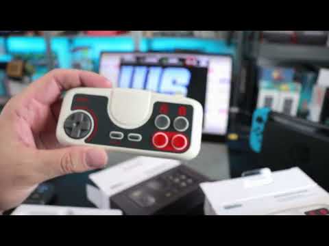 8Bitdo PCE2.4G Wireless Gamepad For Switch(Light Gray) - YouTube Video