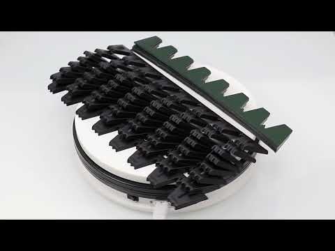 8pcs /Set Car Bumper Serrated Anti-collision Plate Decoration(Black) - YouTube Video