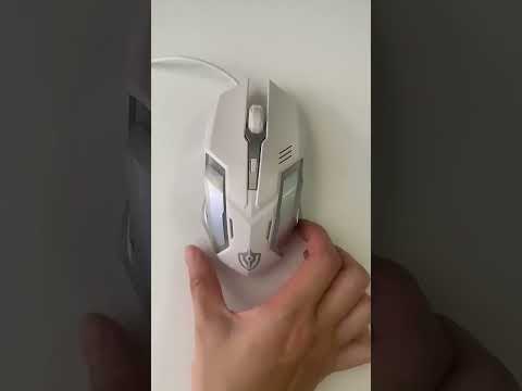 SHIPADOO S150 4D 1600 DPI Ergonomic Optical USB Wired Mouse(Black) - YouTube Video