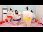 Children Inflatable Sumo Costume Halloween Christmas Festival Party Carnival Inflated Kids Clothes Cartoon Dolls - YouTube Video