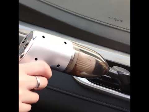 Home Handheld Desktop Cleaning Wireless Vacuum Cleaner Small Powerful Car Vacuum Cleaner(Black) - YouTube Video