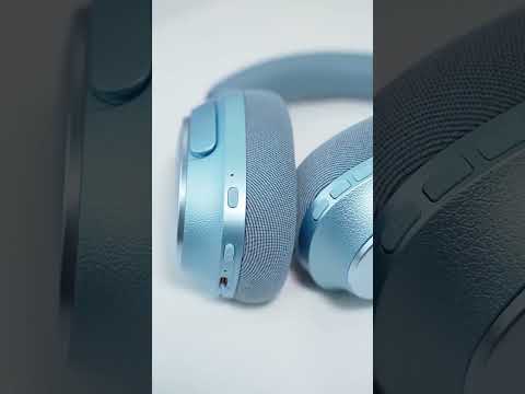 EL-GT5 Noise Reduction Over-Ear Bluetooth Earphone(Blue) - YouTube Video