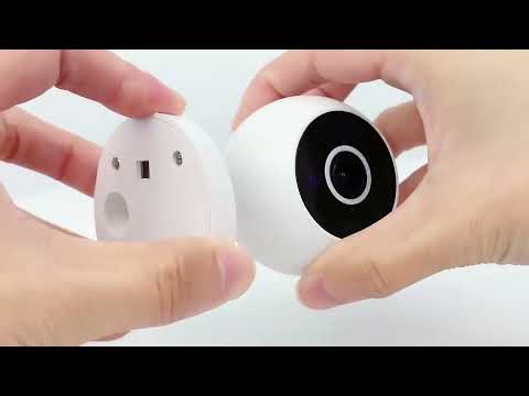 A2 1080P HD WiFi Smart Surveillance Camera Support Night Vision - YouTube Video