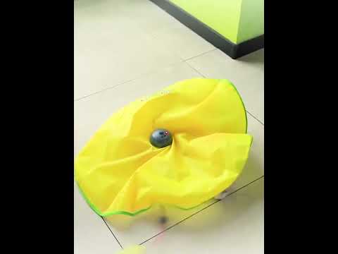 Cat Playing Board Electric Cat Turntable Automatic Cat Toy(Yellow) - YouTube Video