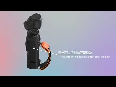For DJI OSMO Pocket 3 RCSTQ Transparent Protective Case Global Anti-Dislodgement Strap Storage Shell - YouTube Video