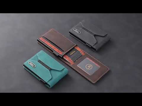 Denior V20 Skin Elastic MagSafe Card Box(Black) - YouTube Video