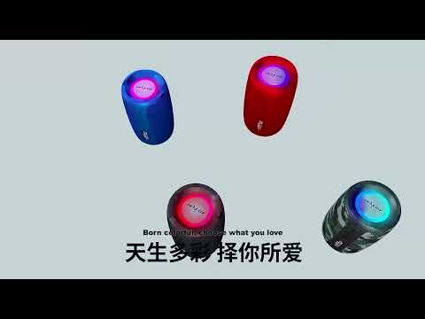 Zealot S61M RGB Rhythmic Light Karaoke Wireless Speaker, Style:Single Mic(Black) - YouTube Video