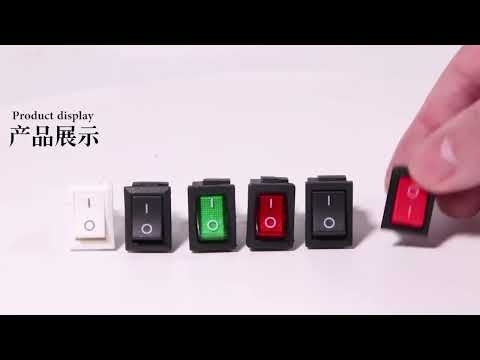 Car Auto Universal DIY 3 Pin Boat Cap OFF- ON Push Button - YouTube Video