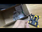 RACEWORK 1pair Road Bicycle Riding Anti-slip Self-locking Pedals(R26) - YouTube Video