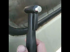 SHUNWEI SD-3502 Car Safety Hammer Emergency Window Breaker & Seat Belt Cutter (Black) - YouTube Video
