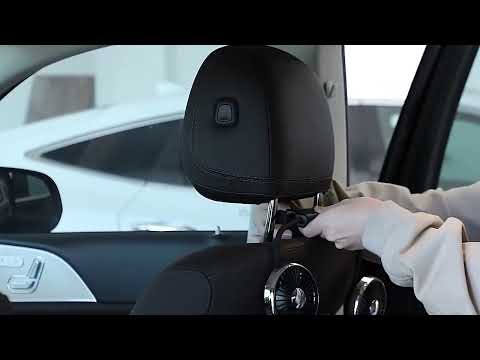 Car Double-head Hose Seat Fan with Light(Black) - YouTube Video