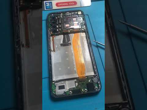 Original Middle Frame Bezel Plate for Huawei P40 Lite 5G / Nova 7 SE(Purple) - YouTube Video