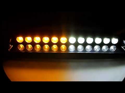 12 LED Car Front Suction Cup High Brightness Strobe Light(Red Blue) - YouTube Video