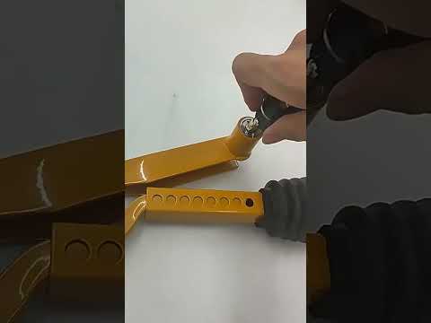 Car Safety Handbrake Gear Lock - YouTube Video