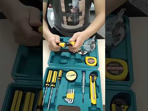16 In 1 8016G Car Home Hardware Repair Tool Set(Green) - YouTube Video