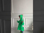 Cartoon Dinosaur Children Fashion Raincoat Size: XXXL(Blue) - YouTube Video