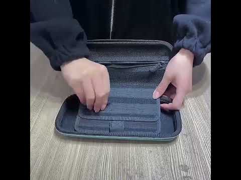 Game Console Case Storage Bag For Nintendo Switch Lite(Black) - YouTube Video