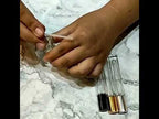 10 PCS Perfume Glass Bottle Transparent Glass Spray Empty Bottle Portable Sub-packing Travel Perfume Bottle, Capacity:10ml(Round Bottle Color Random Delivery) - YouTube Video