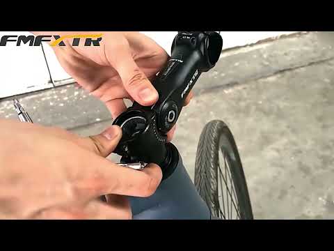 FMFXTR Mountain Bike Adjustable Angle Handlebar Riser, Specification: 25.4x110mm - YouTube Video