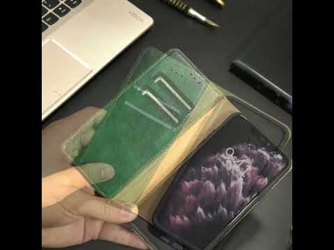 For Tecno Pova 4 Pro Gloss Oil Solid Color Magnetic Leather Phone Case(Brown) - YouTube Video