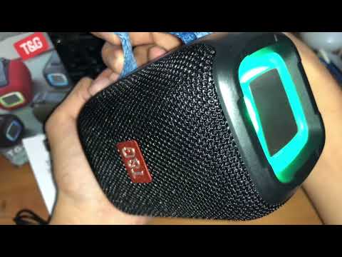 T&G TG339 RGB Light 5W Waterproof Portable Bluetooth Speaker(Black) - YouTube Video