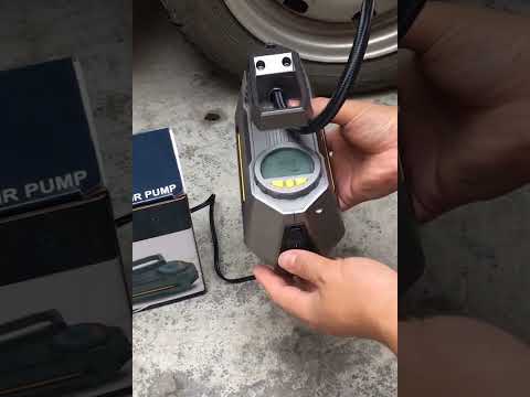 CZK-3631 Car Portable Hand-held Pump, Style: 22-cylinder Digital Display - YouTube Video