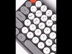 Ajazz 308I 84 Keys Tablet Mobile Phone Computer Household Office Bluetooth Keyboard(Yellow) - YouTube Video