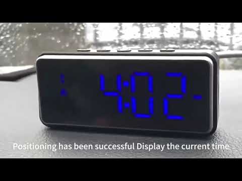 C79 Overspeed Head-Up Warning Device Vehicle Multifunctional HUD GPS Speedometer Display - YouTube Video