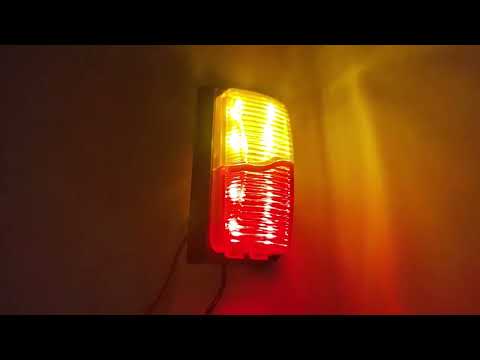 4pcs MK-049 Truck 8LEDs Double Color Side Marker Light - YouTube Video