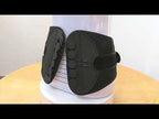 Adjustable Breathable Mesh Lumbar Support Belt, Specification: S(Black) - YouTube Video