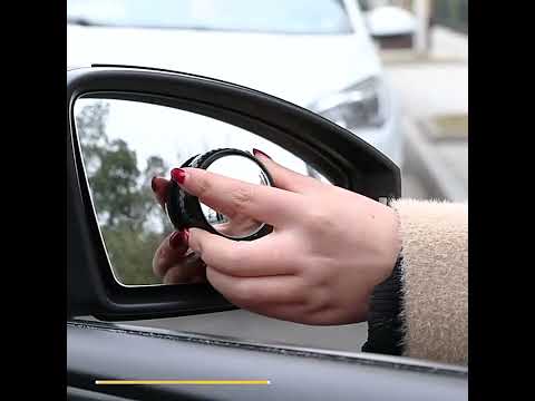 Repeated Disassembly Absorbing Car Back Vision Reversing Small Round Mirrors, Color: Black - YouTube Video