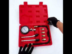 A3750 Car / Motorcycle Multifunctional Cylinder Pressure Gauge Cylinder Pressure Testing Tool - YouTube Video