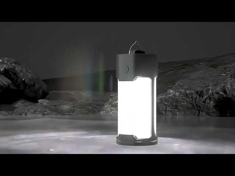 Battery Model Emergency USB Lights Tent Lamp - YouTube Video