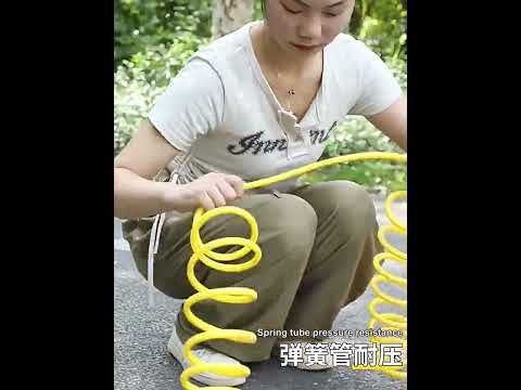 High-pressure Car Wash Sprinkler Household Spray Nozzle Rinse Watering Car Cleaning Tools, Spec: No Fittings - YouTube Video
