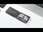 Suteni S6 Triangular Pattern Magnetic Adhesive Card Holder(Black) - YouTube Video