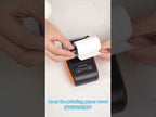 58mm Portable Logistics Takeaway Receipt Bluetooth Thermal Printer(US Plug) - YouTube Video