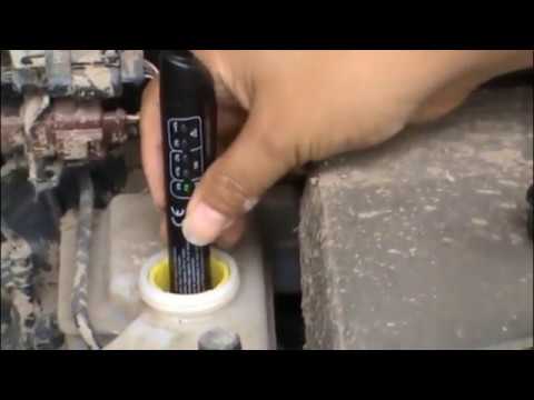 Brake Fluid Tester Car Diagnostic Tool 5 LEDs Brake Fluid Testing Tools - YouTube Video