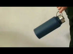 610ml Outdoor Vacuum Stainless Steel Heat Insulation Cup Portable Large Capacity Sports Bottle(Silver) - YouTube Video
